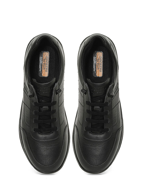 238246 5FX Siyah Erkek Ayakkabı - Görsel 5