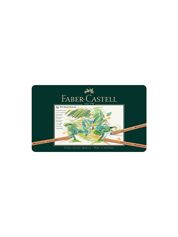 Faber-Castell Pitt Pastel Boya Kalemi 36 Renk,Yüksek Pigmentli,Solmaya Karşı Dayanıklı,4.3 mm Uç