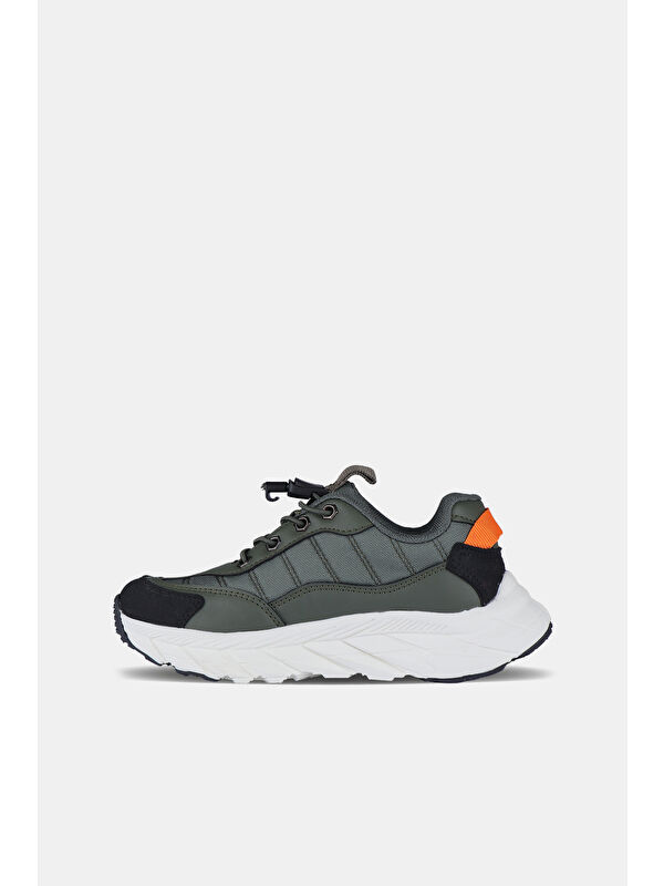 Reina Hafif Erkek Çocuk Haki Sneaker - Görsel 3