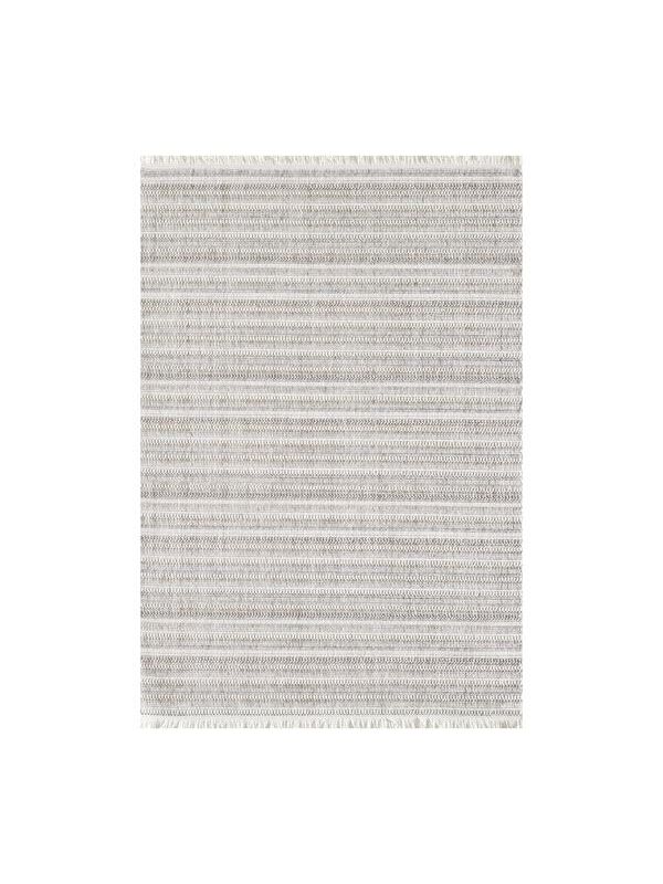 Empera Agra Pearl İskandinav Desenli Salon Halısı - Krem - 120x180 cm