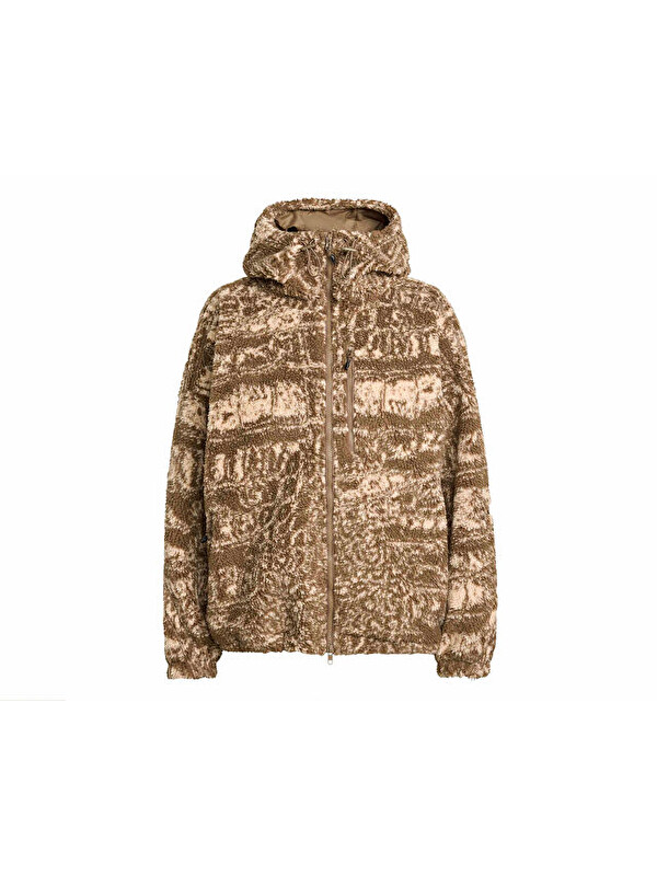 Adidas By Stella Mccartney Print Flz Kadın Outdoor Ceketi JM3675 Kahverengi