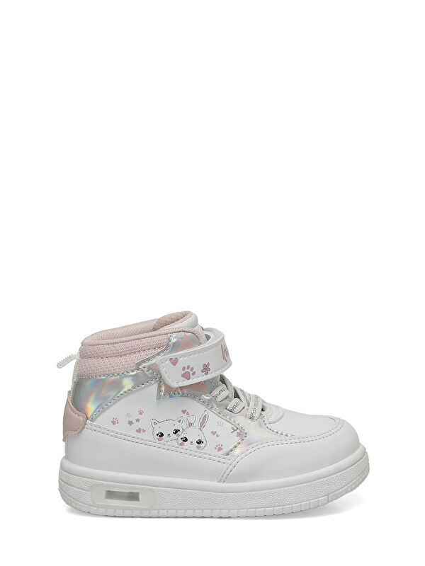 DREP HI B 4PR Beyaz Kız Çocuk High Sneaker - Görsel 3
