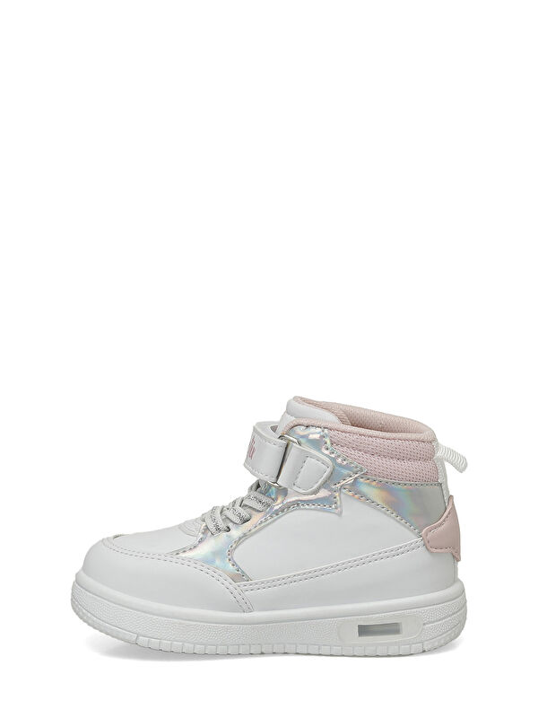 DREP HI B 4PR Beyaz Kız Çocuk High Sneaker - Görsel 4