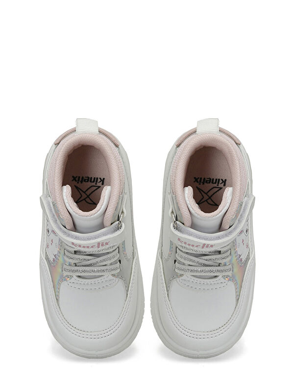 DREP HI B 4PR Beyaz Kız Çocuk High Sneaker - Görsel 5