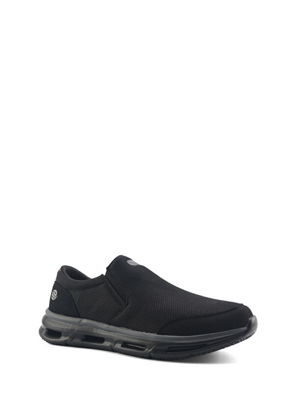 238506 5FX Siyah Erkek Comfort Ayakkabı - Görsel 3