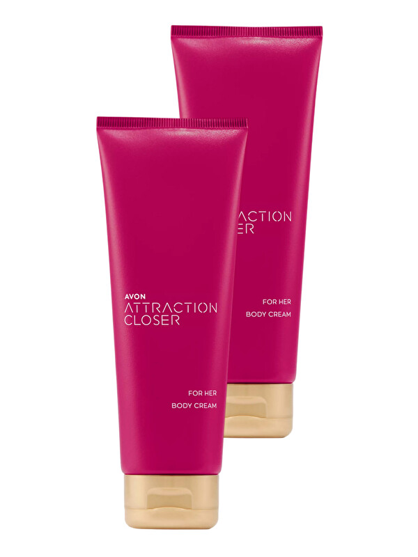 AVON Attraction Closer Vücut Losyonu 125 Ml. İkili Paket