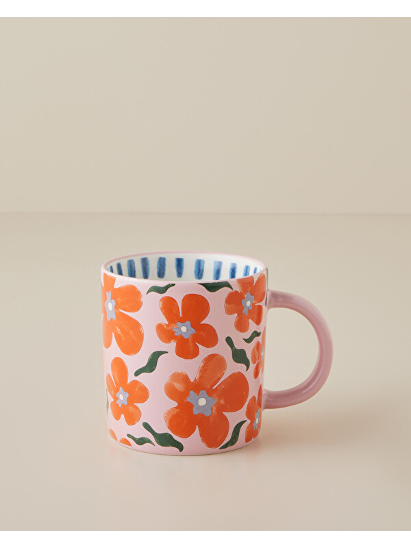 English Home Bright Bliss New Bone China Kupa 370 ml Renkli