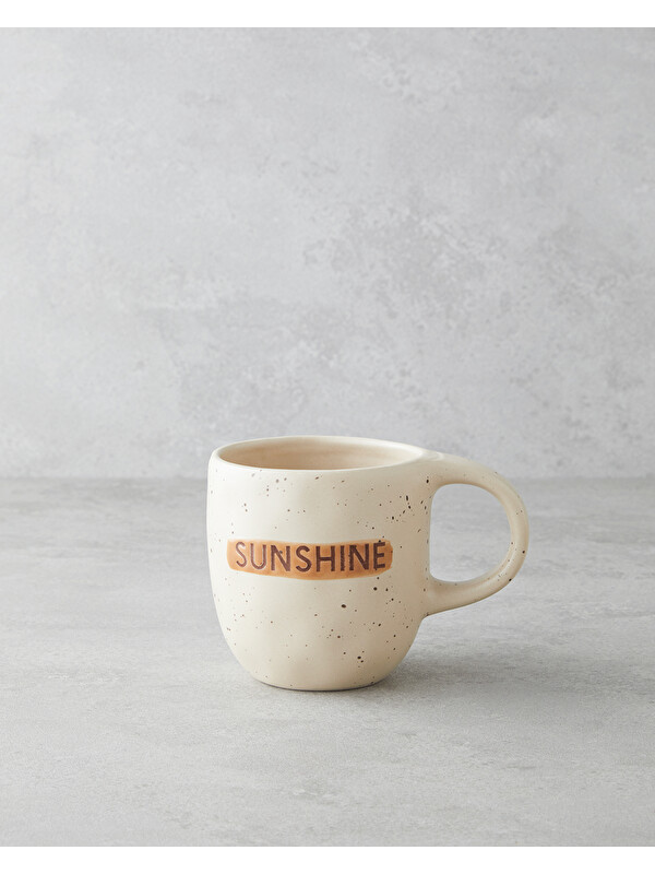 English Home Sunshine Stoneware Kupa 395 ml Açık Kahverengi
