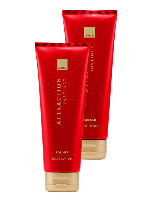 AVON Attraction Instinct Kadın Vücut Losyonu 125 Ml. İkili Paket