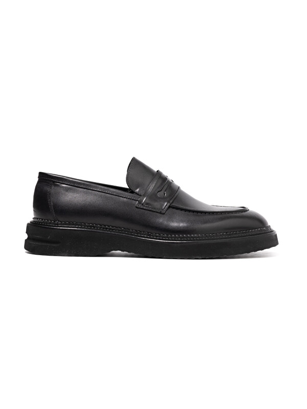 John May Erkek Oxford ( Klasik) VH-JMY 152-4 Siyah Antik
