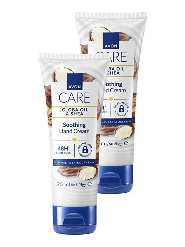AVON Care Jojoba Yağı ve Shea İçeren El Kremi 75ml İkili Paket