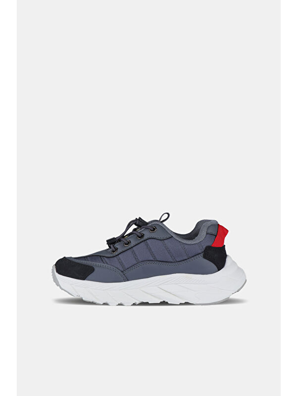 Reina Hafif Erkek Çocuk Füme Sneaker - Görsel 3