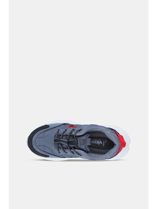 Reina Hafif Erkek Çocuk Füme Sneaker - Görsel 4