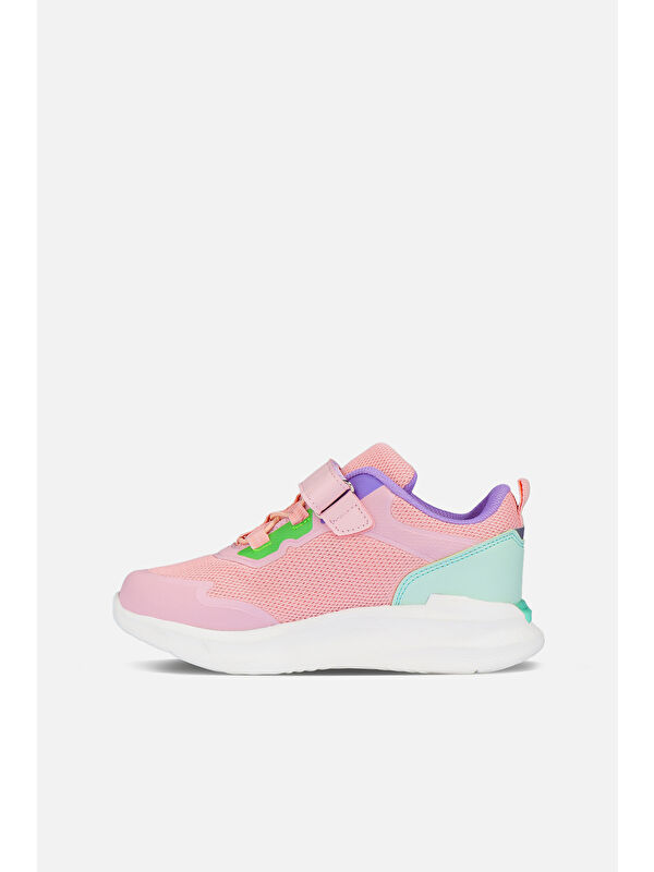 Yancy Hafif Kız Çocuk Pudra Spor Ayakkabı - Görsel 3