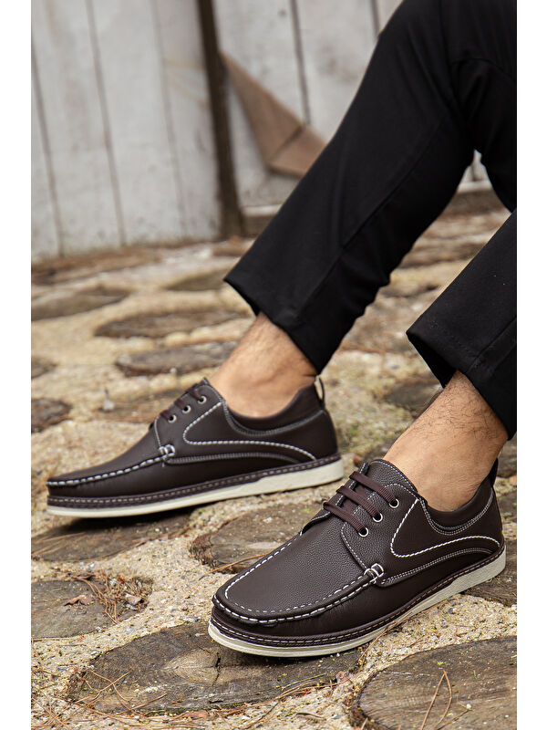 D0607 Günlük Ortopedik Erkek Casual Ayakkabı - Görsel 4