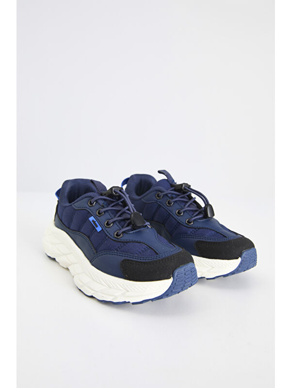 Reina Hafif Erkek Çocuk Lacivert Sneaker - Görsel 6