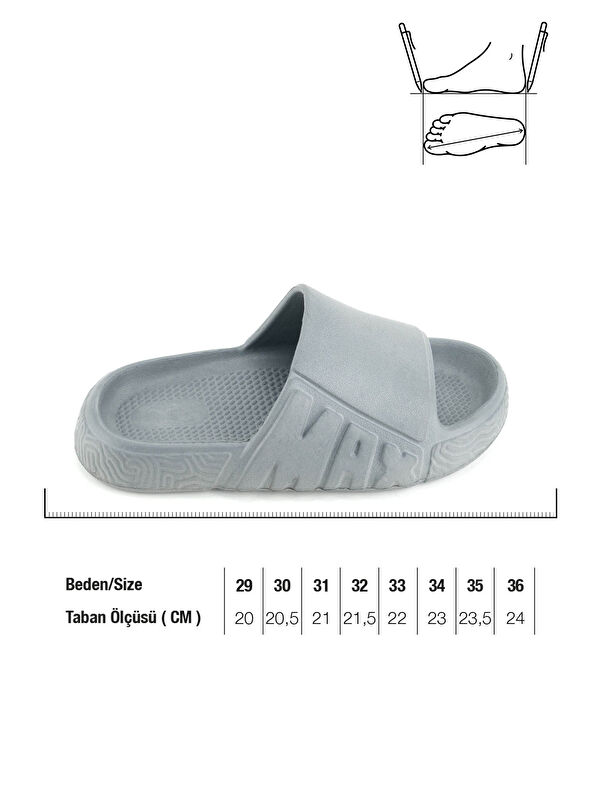 Yazlık Erkek Çocuk Eva Islak Zemine Uygun Ev Bahçe Banyo Havuz Terlik - Görsel 3