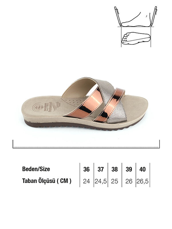 Yazlık Anatomik Yumuşak Taban Kadın Terlik - Görsel 3