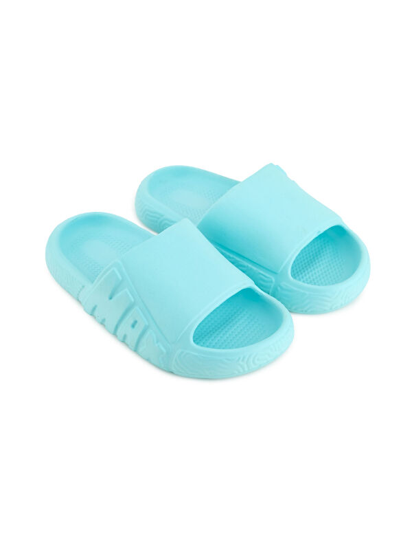 Yazlık Kız Çocuk Eva Islak Zemine Uygun Ev Bahçe Banyo Havuz Terlik - Görsel 4