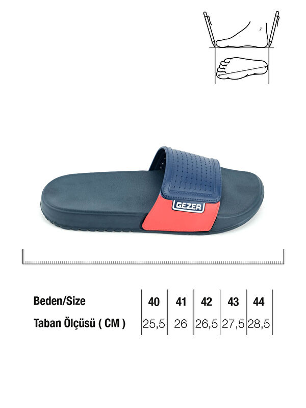 Erkek Yazlık Eva Islak Zemine Uygun Günlük Ev Bahçe Havuz Banyo Terlik - Görsel 3