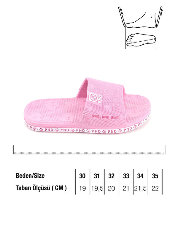 Kız Çocuk Airblow Yazlık Islak Zemine Uygun Ev Bahçe Banyo Havuz Terlik - Görsel 3