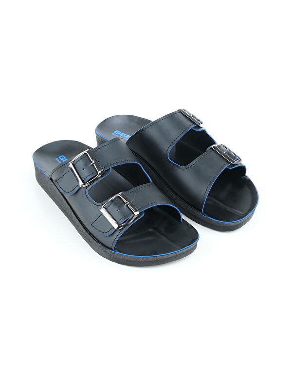 Yazlık Erkek İki Toka Ayarlanablir Terlik - Görsel 3