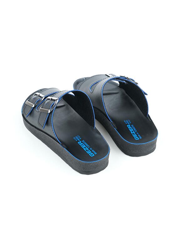 Yazlık Erkek İki Toka Ayarlanablir Terlik - Görsel 5