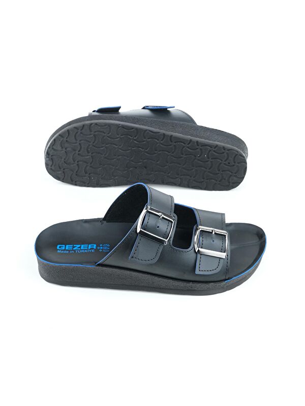 Yazlık Erkek İki Toka Ayarlanablir Terlik - Görsel 6