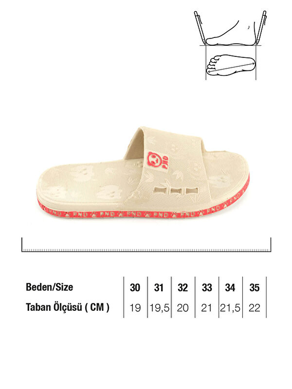 Kız Çocuk Airblow Yazlık Islak Zemine Uygun Ev Bahçe Banyo Havuz Terlik - Görsel 3