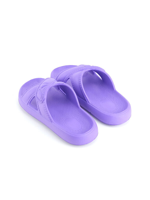 Kadın Yazlık Eva Islak Zemine Uygun Ev Bahçe Banyo Terlik - Görsel 5