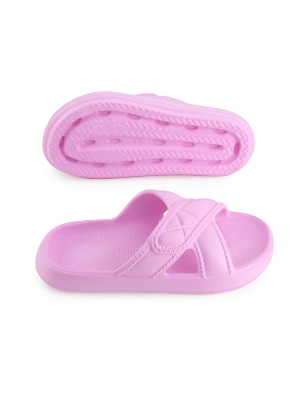 Kadın Yazlık Eva Islak Zemine Uygun Ev Bahçe Banyo Terlik - Görsel 6