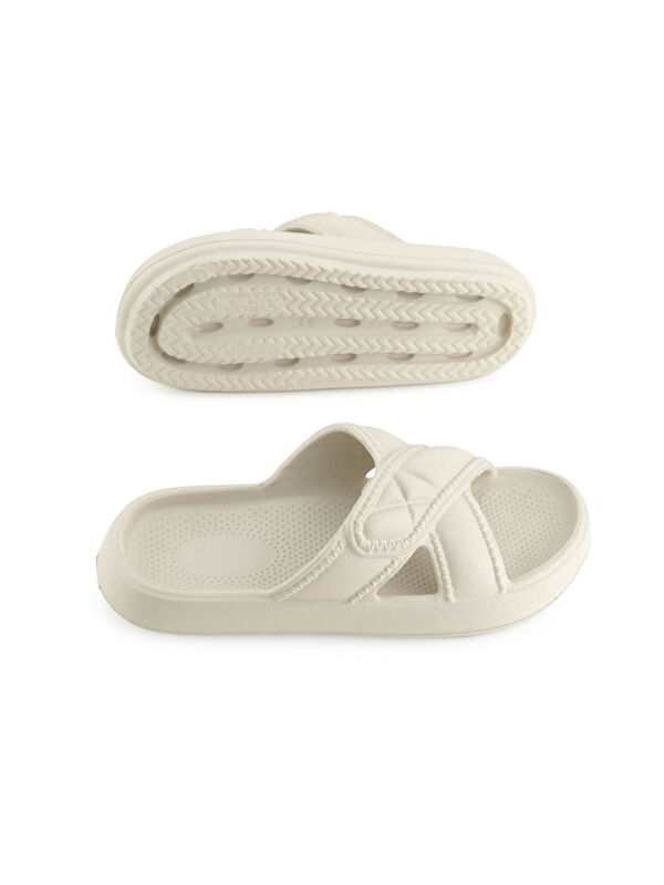 Kadın Yazlık Eva Islak Zemine Uygun Ev Bahçe Banyo Terlik - Görsel 6