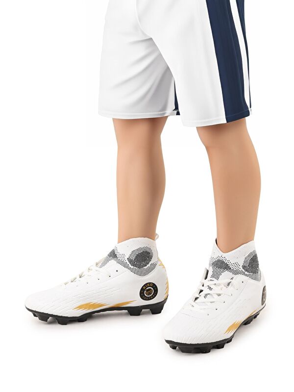 Tusa FKP Boğazlı Krampon Çim Saha Erkek Çocuk Futbol Ayakkabı - Görsel 3