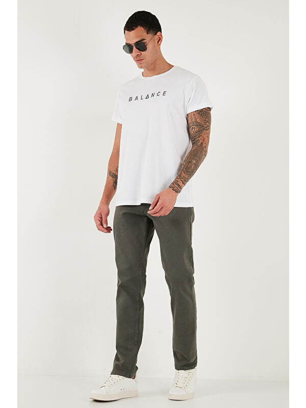 Buratti Pamuklu Comfort Fit Normal Bel Boru Paça Jeans 4412C19TEXAS