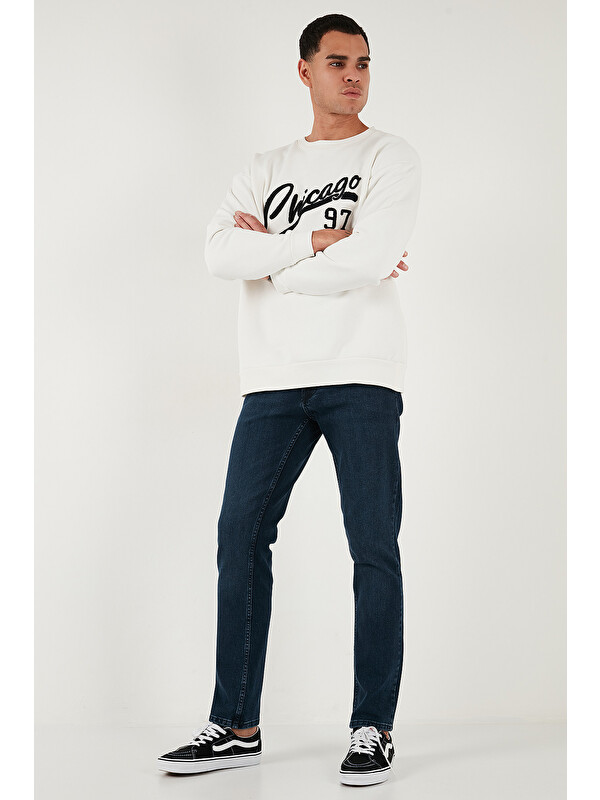 Buratti Pamuklu Regular Fit Normal Bel Boru Paça Jeans 2211C16PARMA