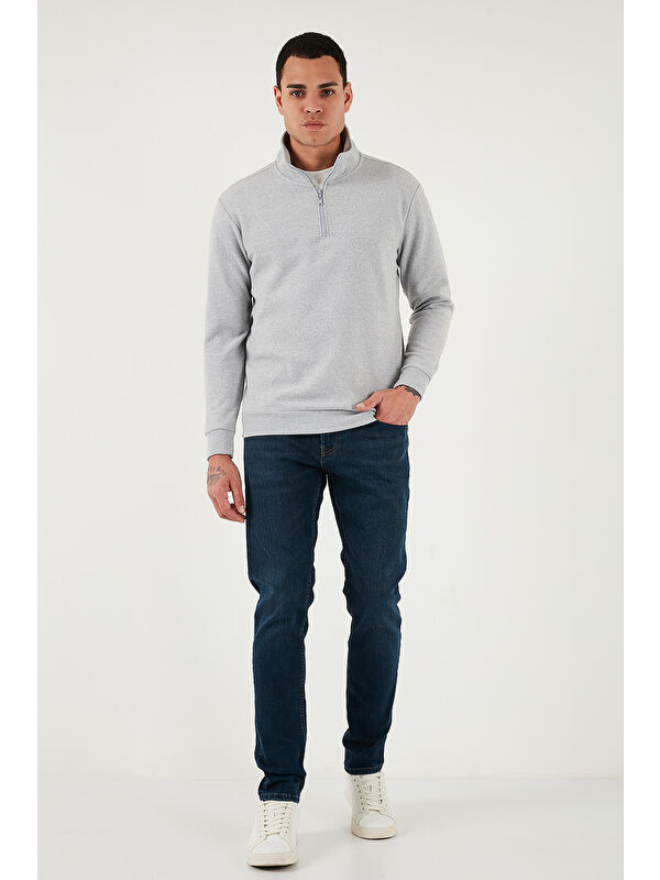 Buratti Pamuklu Slim Fit Yüksek Bel Dar Paça Jeans 3300C28TOKYO