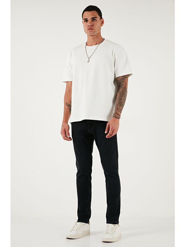 Buratti Streç Pamuklu Slim Fit Yüksek Bel Dar Paça Jeans 3300C14TOKYO