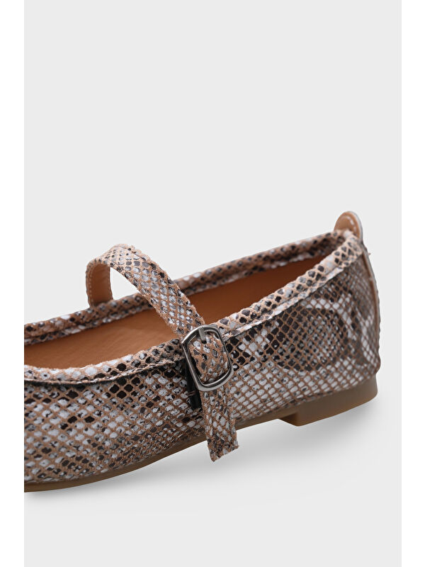 Capone Outfitters Gri Capone Outfitters Hanna Trend Kadın Babet