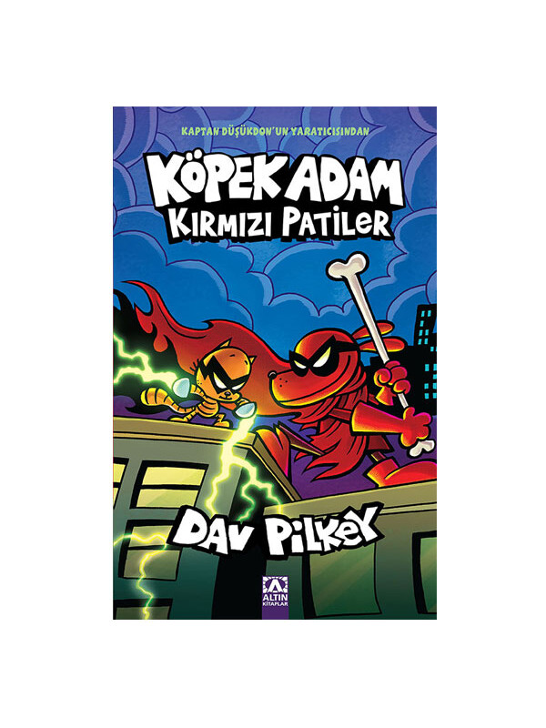 Altın Kitaplar Köpek Adam 12 Kırmızı Patiler Dav Pilkey
