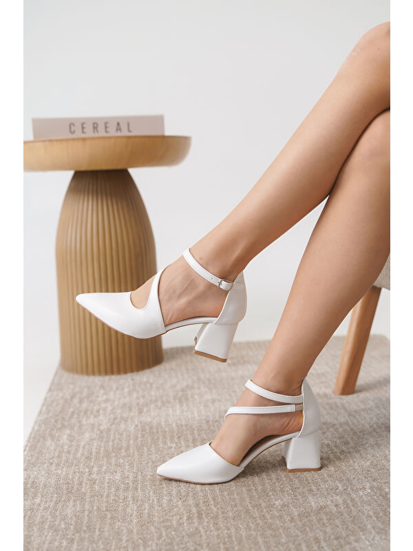 Santa Günlük Ortopedik Klasik Topuklu Kadın Ayakkabı - Görsel 3