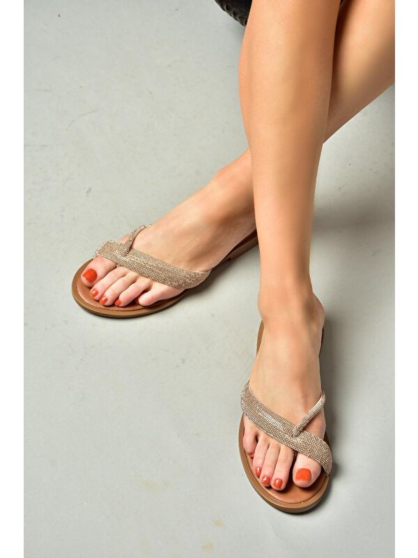 S2500501 Taba Kadın Terlik - Görsel 5