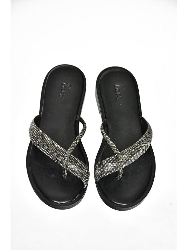 S2500501 Siyah Kadın Terlik - Görsel 5