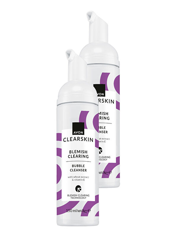AVON Clearskin Blemish Arındırıcı Köpük Temizleyici  150 Ml. İkili Paket