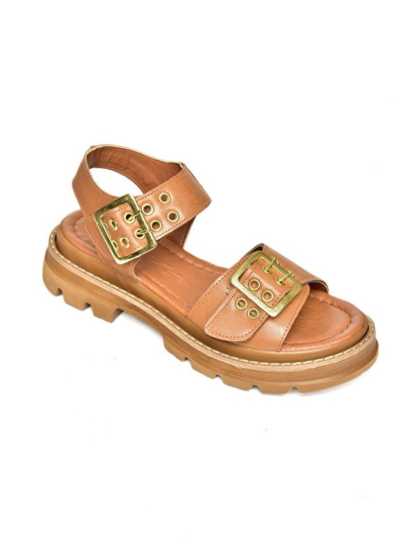 S9960740 Taba Kadın Sandalet - Görsel 3