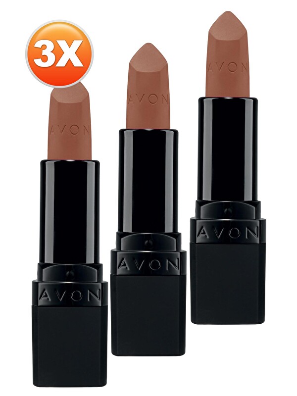 AVON Ultra Mat Ruj Marvellous Mocha Üçlü Set