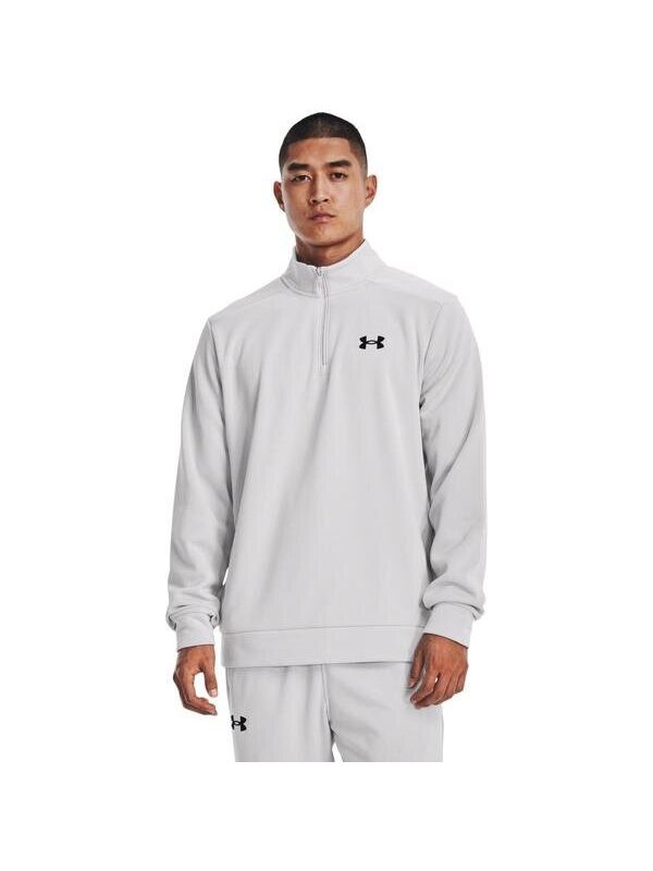Under Armour Fleece Erkek Gri Dik Yaka Sweatshirt