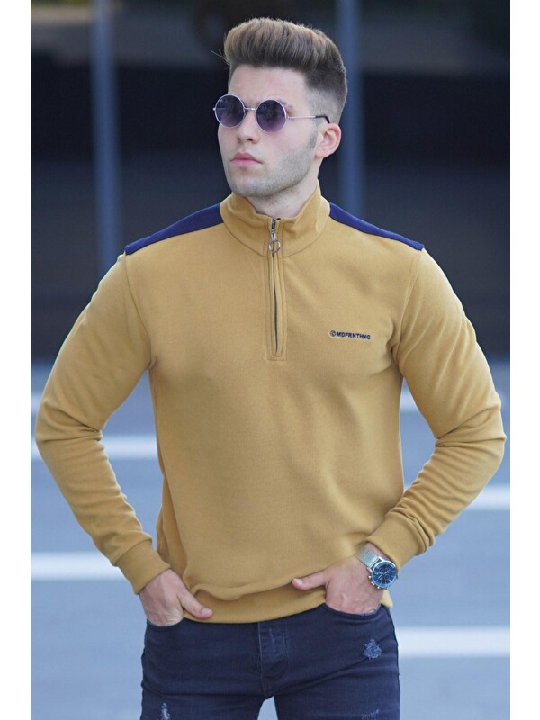 Madmext Hardal Erkek Sweatshirt 5155