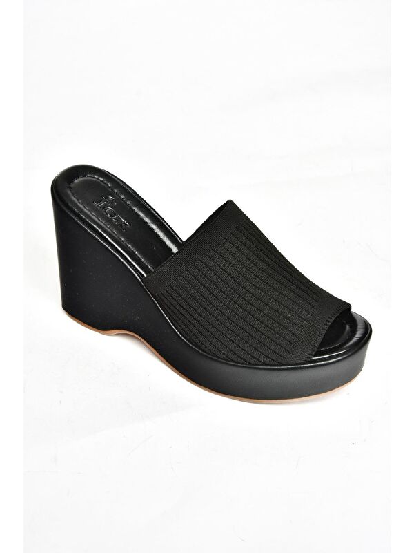 S2504601 Siyah Kadın Terlik - Görsel 3