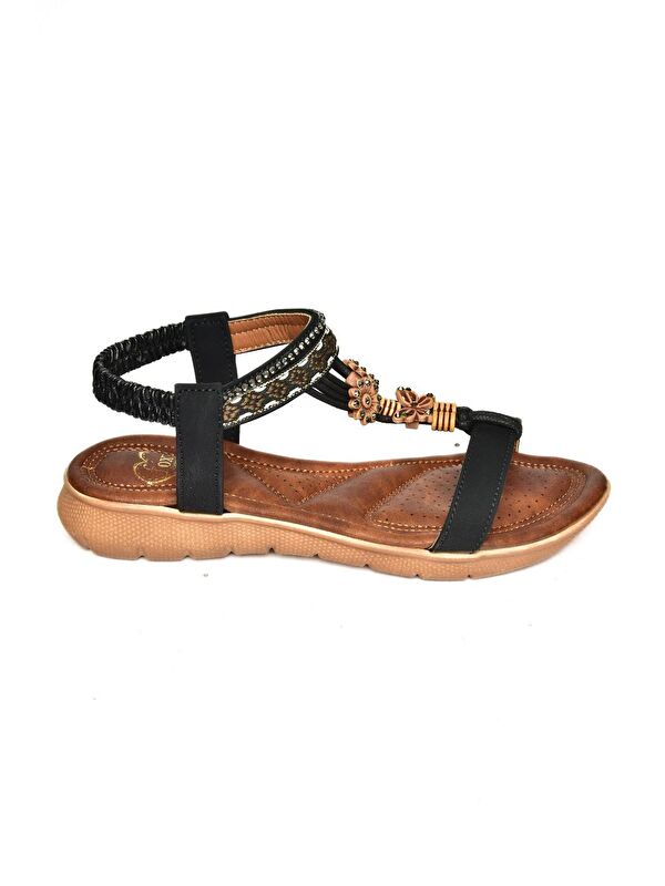 S2580152 Siyah Kadın Sandalet - Görsel 3