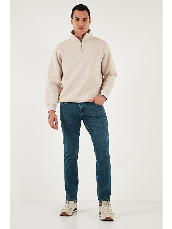 Buratti Pamuklu Regular Fit Normal Bel Boru Paça Jeans 2203C23PARMA